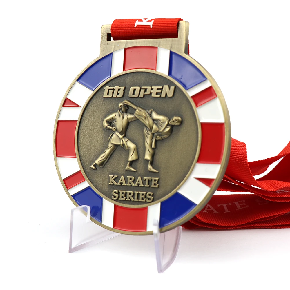 13Years Factory Gold Silver Zinc Alloy Metal Soft Enamel Custom Football Soccer League Medals