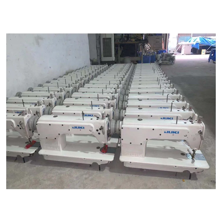 Used high speed Mini industrial automatic lockstitch sewing machine