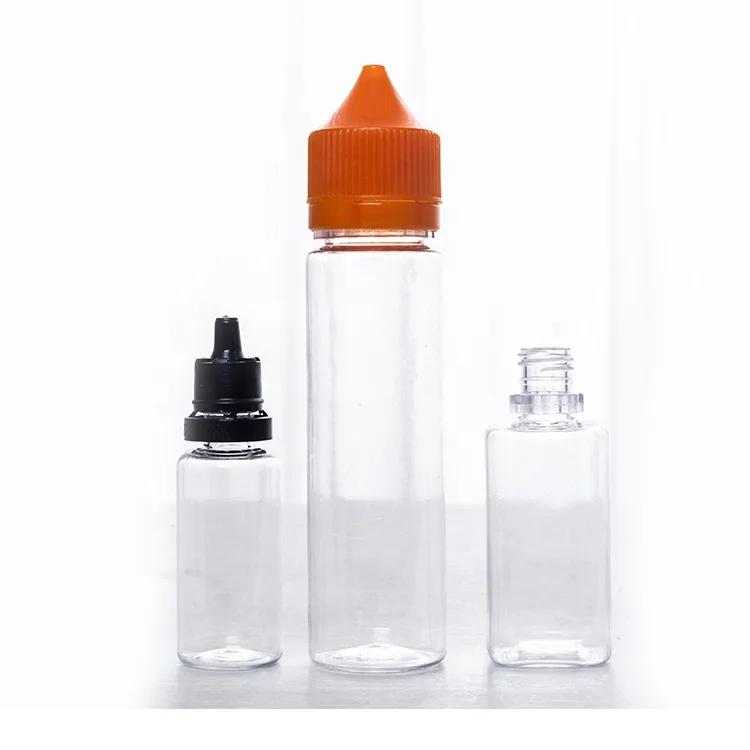 10 ml Plastic Essential Oil Dropper Bottles with Child Proof Plastic Cap