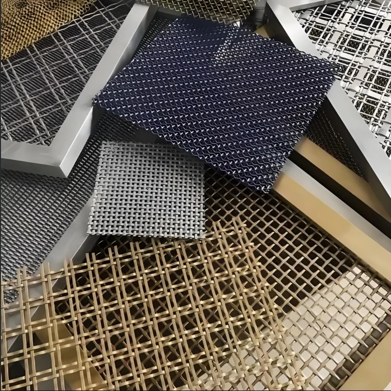 Architectural Ceiling Fence Decorative Aluminum Mesh Screen Metal Expanded Mesh Panel