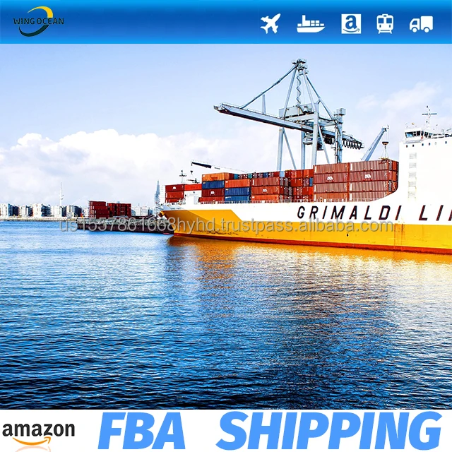 Shipping DDP DDU DAP EXW Freight Forwarder Amazon FBA by Sea Maston/ZIM/COSCO/OOCL include the duty in 18-22days