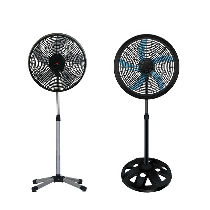18 inch electric stand aluminum motor tower pedestal fans classic 5 blade cooling fan