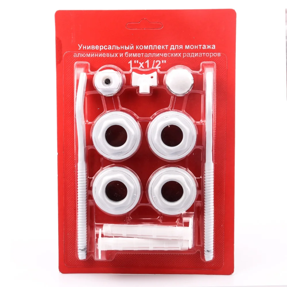 OUKE Heating radiator Fittings Kit for radiator suit 11pc