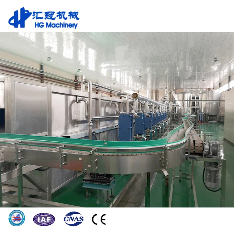China Factory Tunnel Pasteurizer Cans For Can Small Tunnel Pasteurizer
