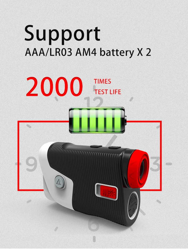 Manufacturer Wholesale  IPX5 Waterproof Level Scan Hunting Laser Rangefinder green