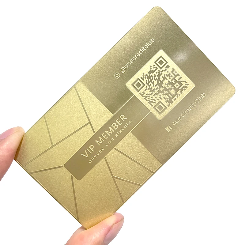 Custom Sublimation Metal Business Cards Printable Gold Business Card Blanks For Custom Color Print
