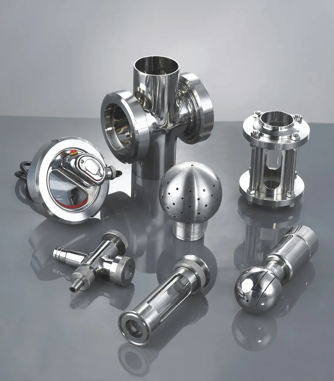 Производители, оптовая продажа, пневматические фиттинговые клапаны из нержавеющей стали, запчасти для машин