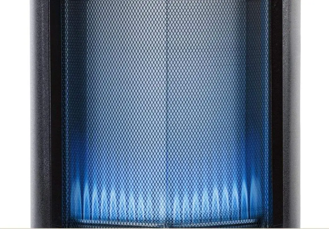 Indoor blue flame gas heater for living room use