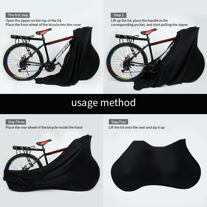 Bicycle Protective Portable Wheel Covers Dust Sun Prevention Storage Bag Bicycle Wheel Cover Dustproof Cover