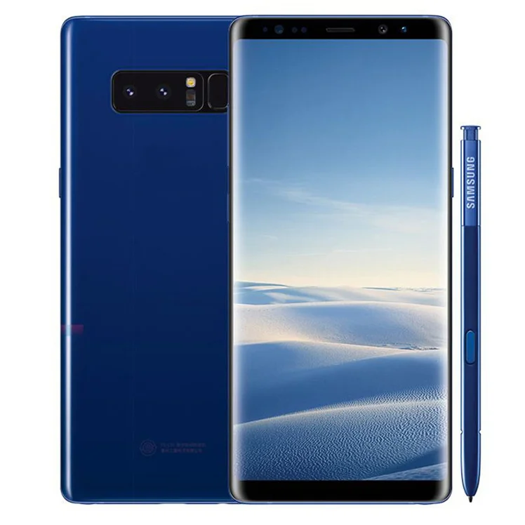 Full Set Unlocked Brand Phones Global Version Dual Sim Original Mobile Phone for Samsung Galaxy Note8 N950FD 6+64GB
