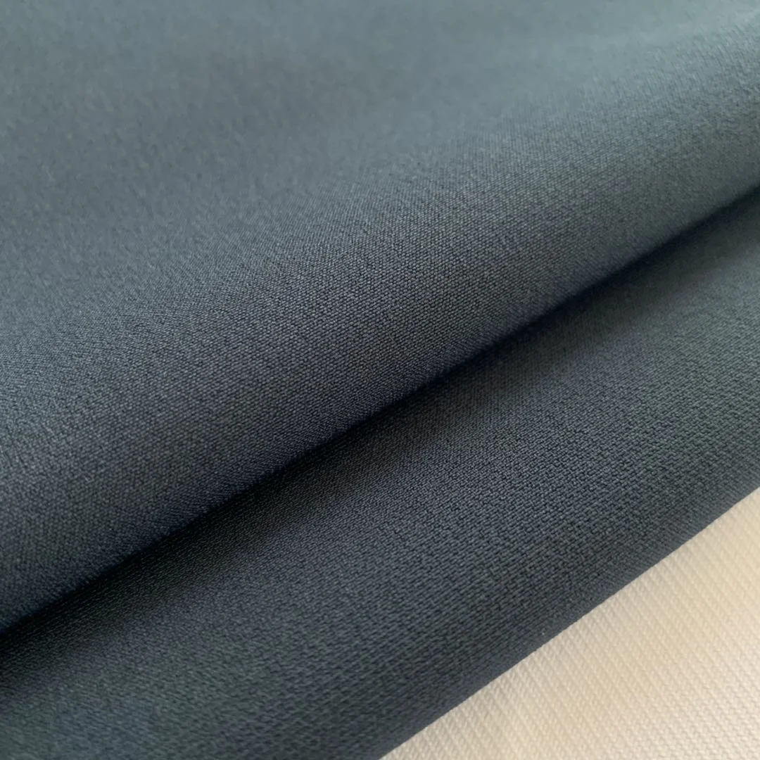 Wholesale 75D/150D Double layer polyester spandex fabric 4 way stretch fabric for sportswear