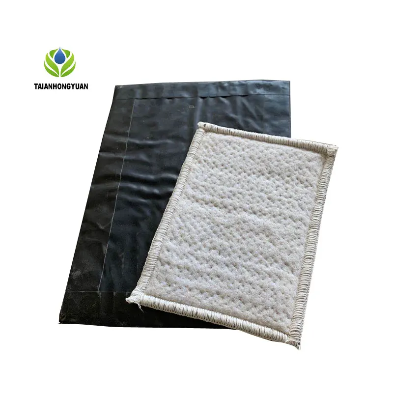 4500g-8500g/m2 Bentonite Hydrain Mat Waterproof Outdoor HDPE Liners for Landfill Dams Geotextile Clay Blanket Bentonite Clay