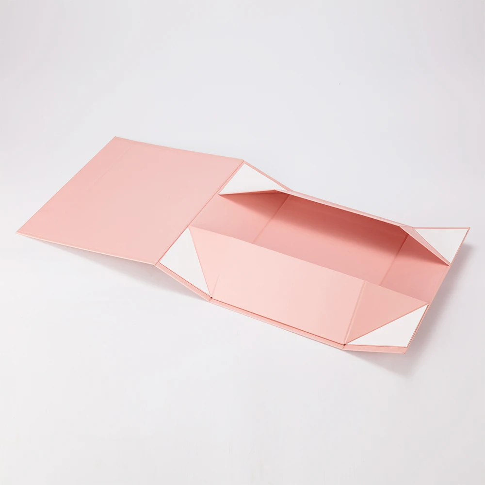 Food Grade Folding Box Logo Box With Gate Fold Lid Folding Paper Box