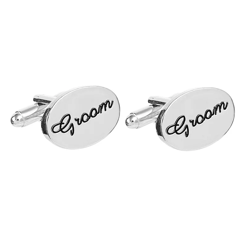 how to Buy Custom Bride and Groom Cufflinks for Wedding Use Set for Men