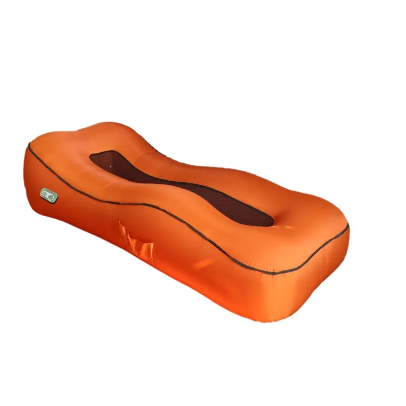 2022 Relax Outdoor Modern Lazy Lounger Beach Air Sofa Inflatable 2 Person Bed Cum Sofa