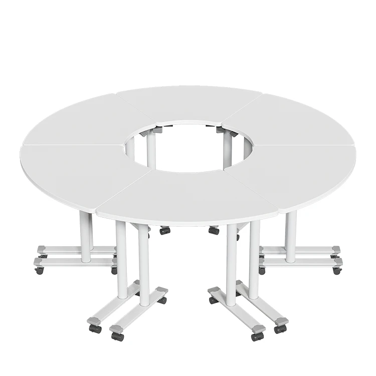 Modern Portable Tables Folding Training Table Foldable Conference Desks Office Training Desk Folding Study Table