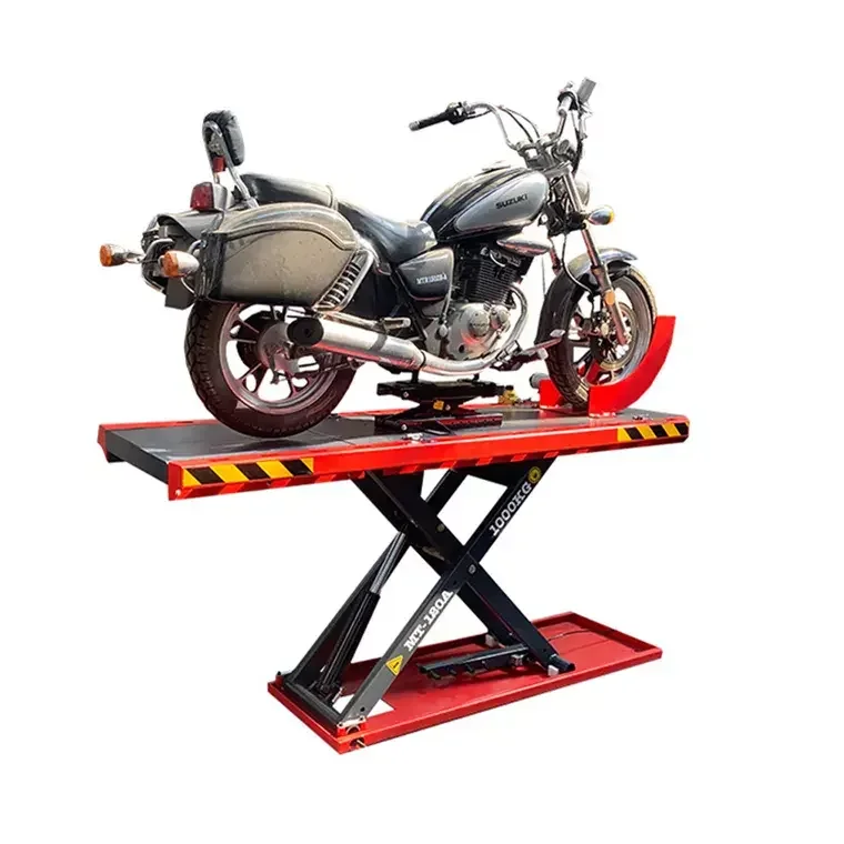 hot sale good quality 1000lbs air/electric hydraulic table lift for motorcycle