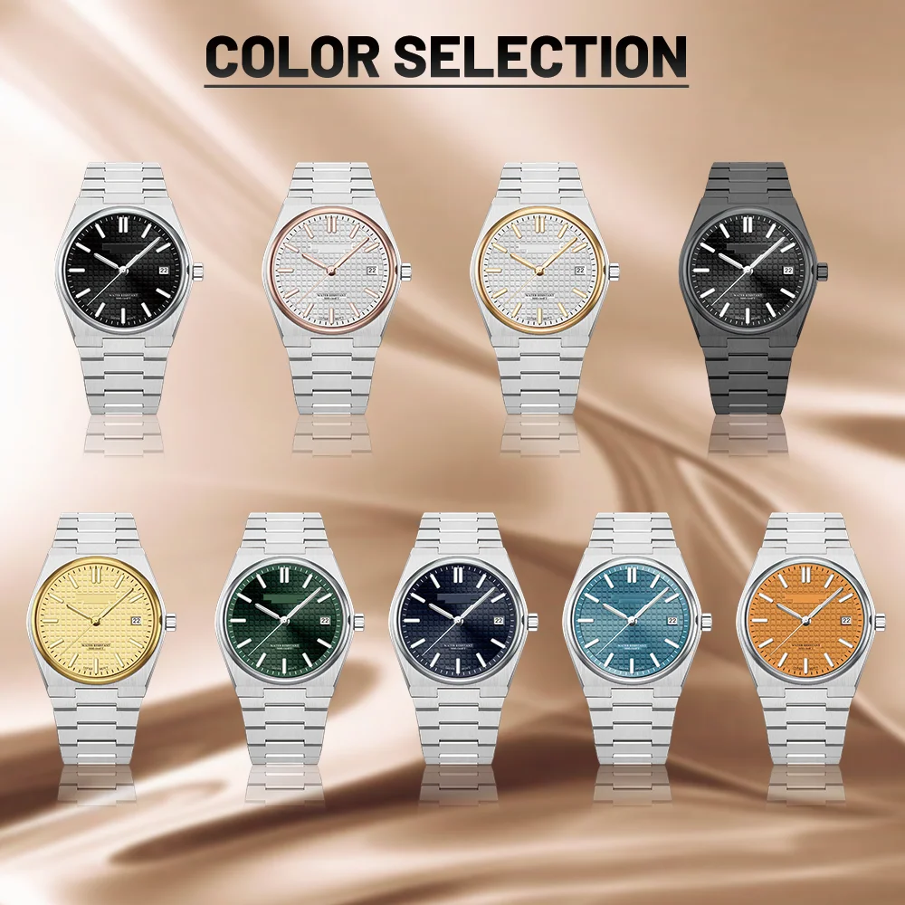 Llimited Edition Stainless Steel Dome Glass Chinese Automatic Watches Men Wrist