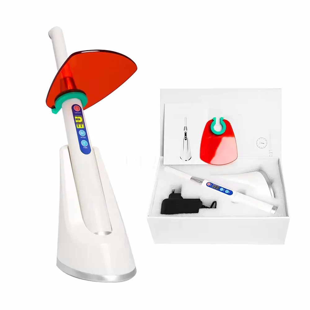 One Second Led Light Cure Constant Light Wireless Dental Led Curing With 4 Models Full Ramping Pulse Function For Dentistry