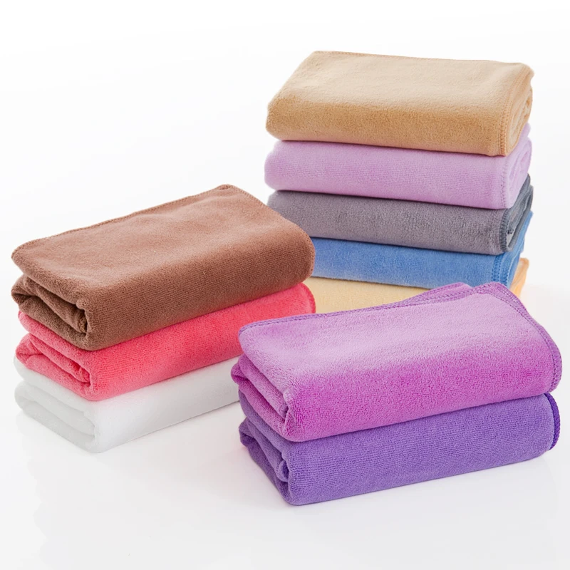 Custom towel logo Microfiber Travel Quick Dry Camping  Absorbent hair salon towel Sports Gym Hiking Pool Bath Yoga Towel set