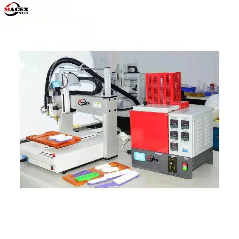 MACEX-Automatic glue dispensing machine-Double Head Silica Gel Dispenser for PCB,LCD