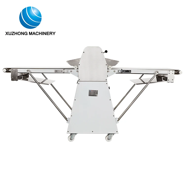 Factory outlet sale 110v/220v commercial  automatic stainless steel bakery dough sheeter machine