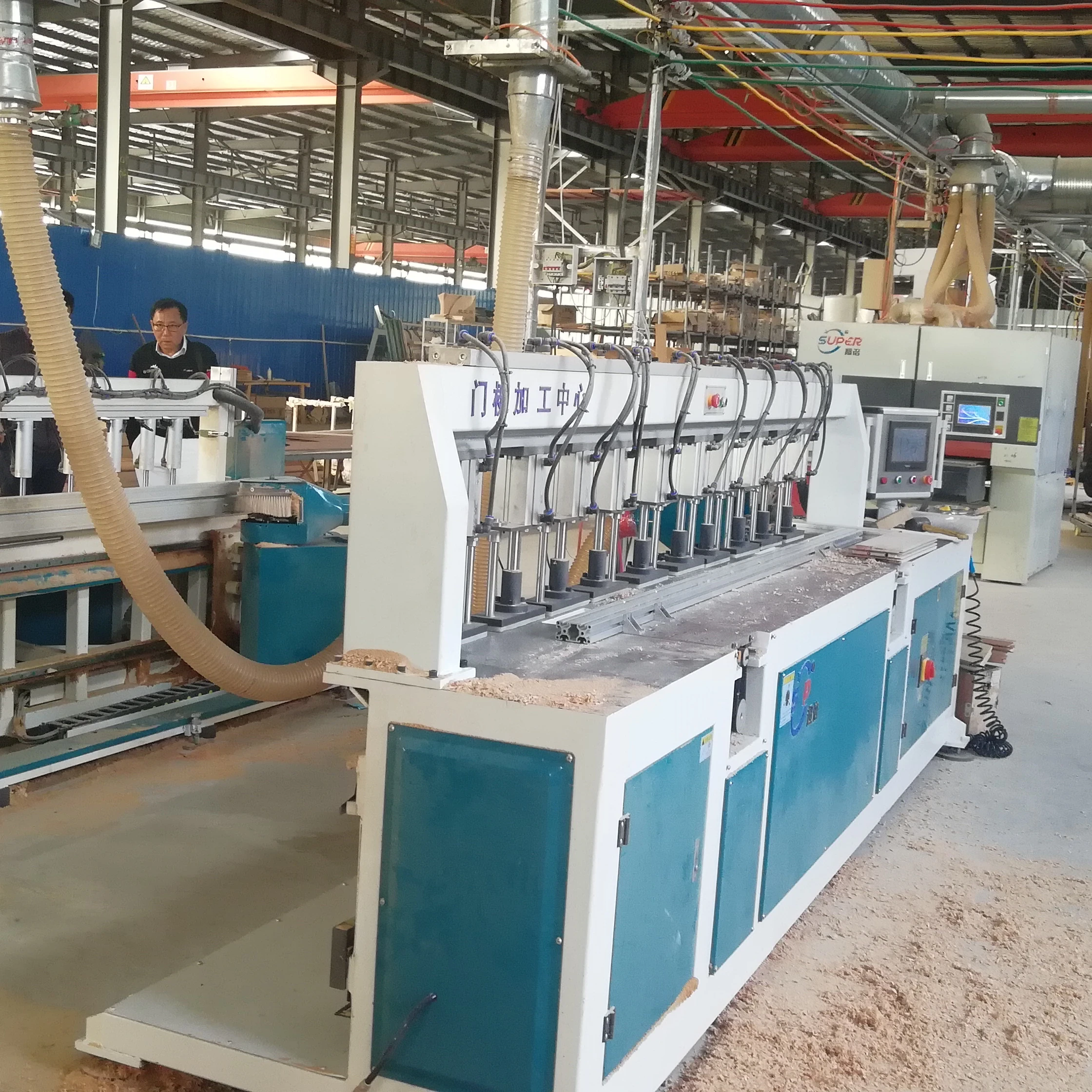 CNC Wooden door production line