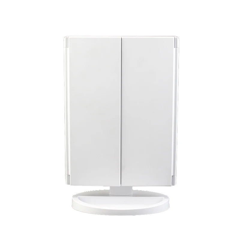 Fullkenlight desktop touch compact led makeup mirror smart make up mirror with led light