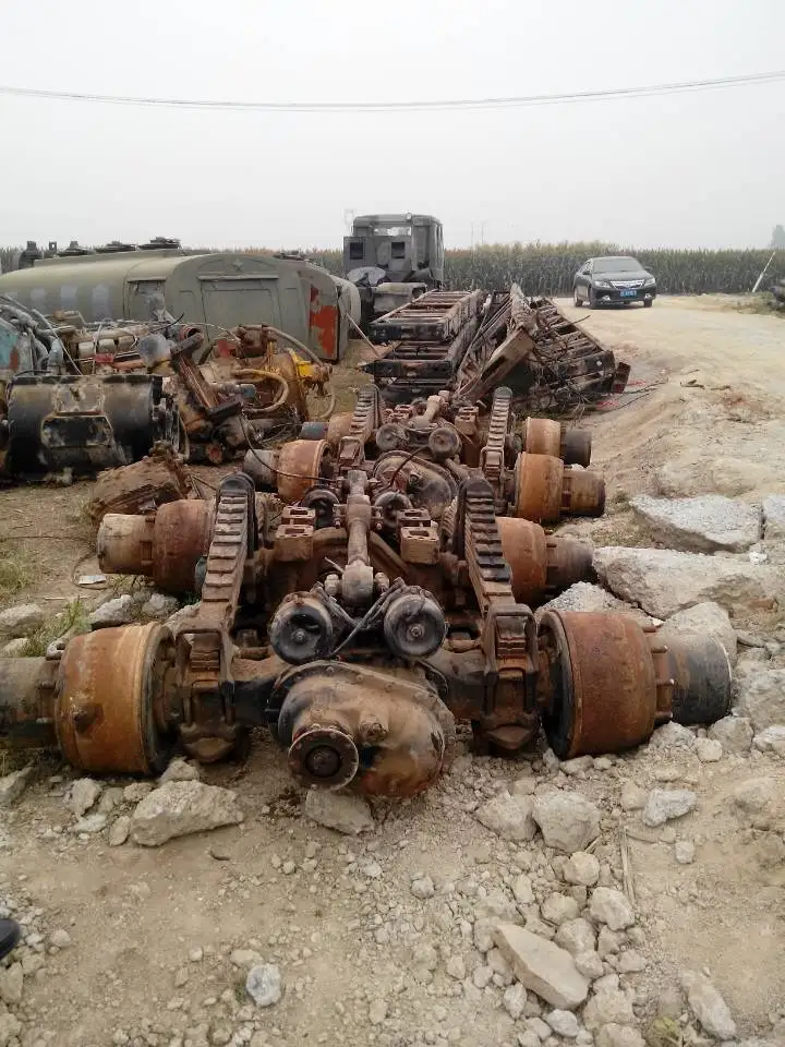 Used 13ton second hand original germany boggies maebashi rear axles 29:24 28:21