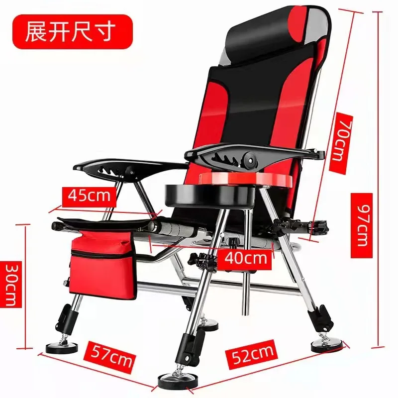 Outdoor Ultralight Portable Folding Fishing Chairs With Carry Bag