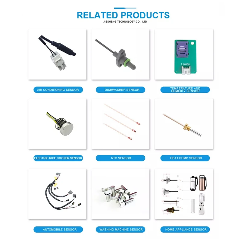 High temperature resistant new energy vehicle BTC heater air duct temperature water temperature sensor