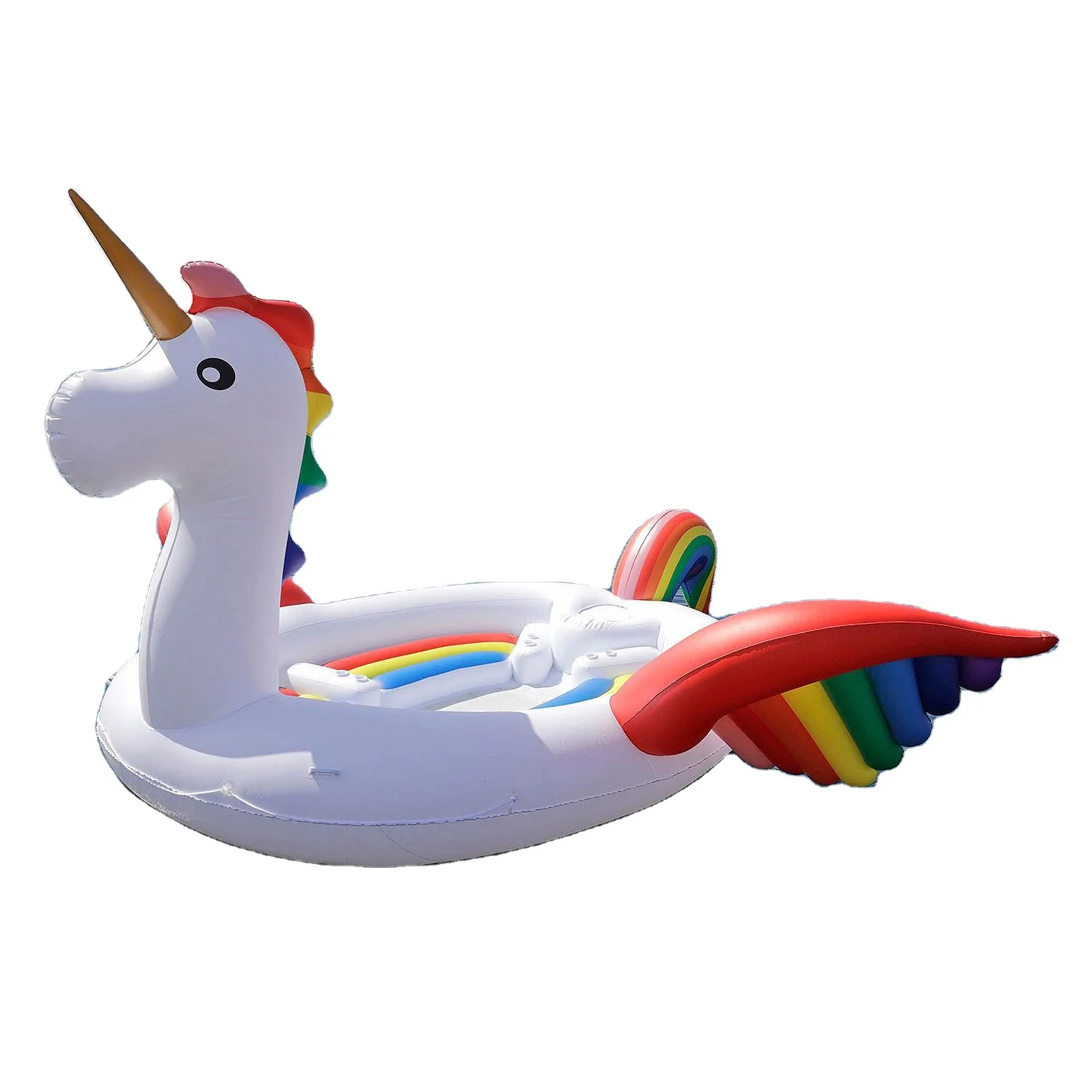 Custom wholesale high quality Big Inflatable unicorn flamingo pool float for adults swimming pool