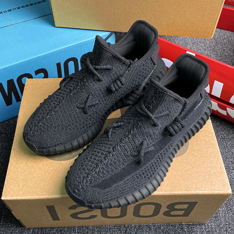Yeezy 350 г., обувь для женщин, оптовая продажа, оригинальные брендовые кроссовки, теннисная дышащая повседневная обувь для бега, светоотражающая обувь Yezzy Yeezy 350 V2