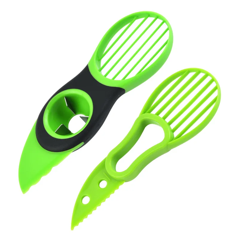 New Product Ideas 2024 Slicer For Kitchen Plastic Avocado Slicer Colorful Fruit & Vegetable Tools
