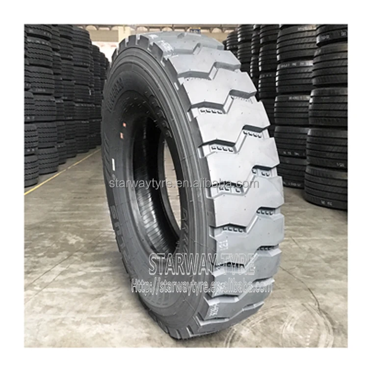9.00R20 900R20 1000R20 10.00R20 Tire Truck China TBR Mining Block Mountain Mixed Dump Truck Tires