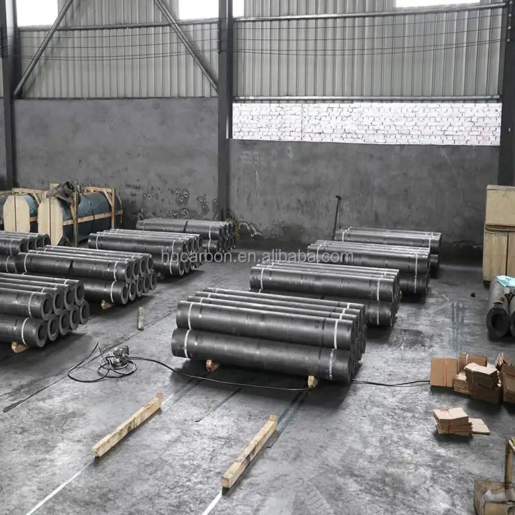 Advantages price RP 100mm graphite electrode with 3TPI nipples