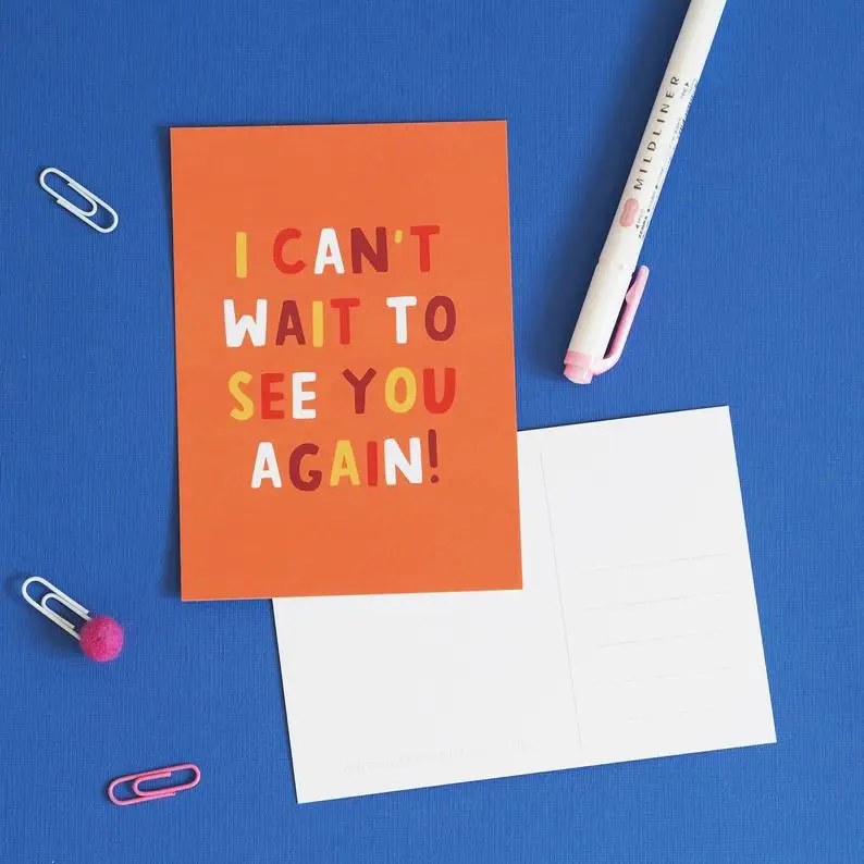 Bright Flower Greeting Card Funny Birthday Cards Handmade Birthday Gift Card