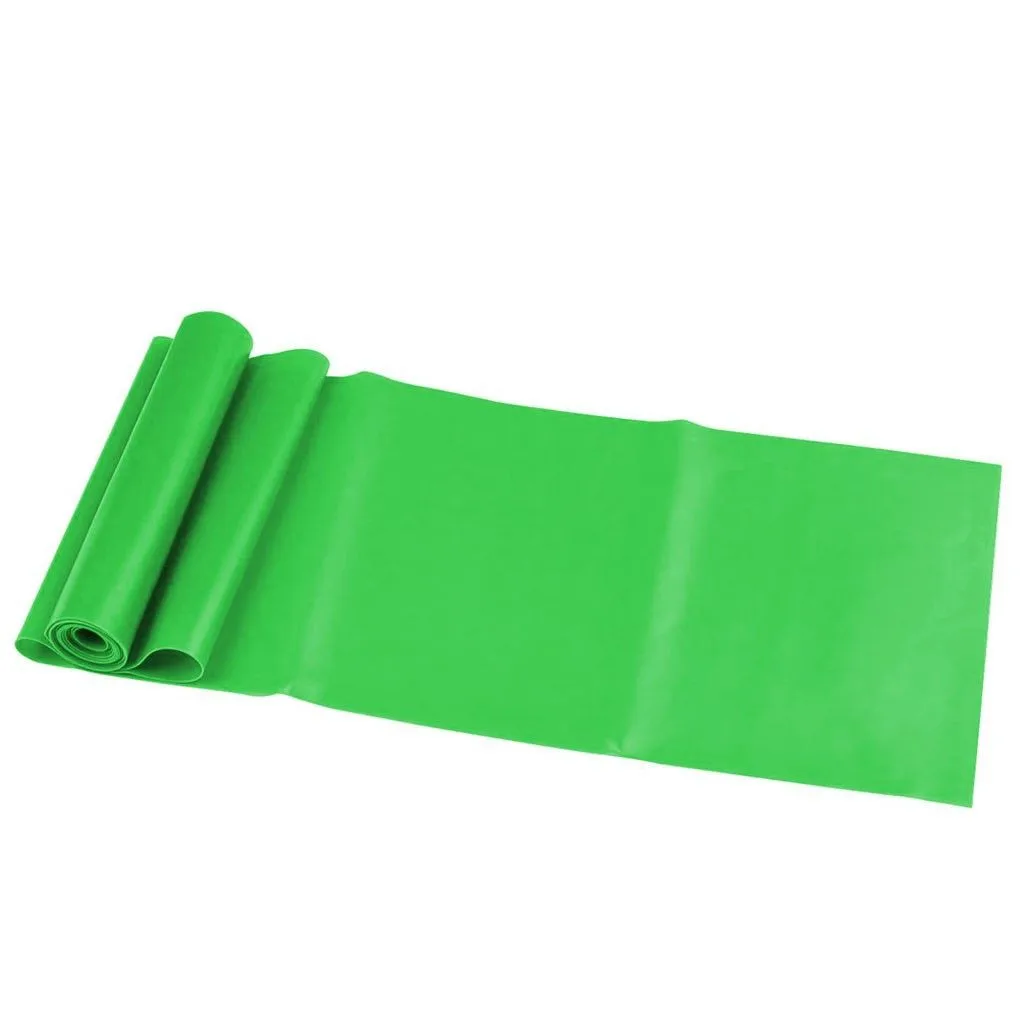 High Strength Customized Flat Resistance Bands Elastic Yoga Band Latex Resistance Theraband Roll