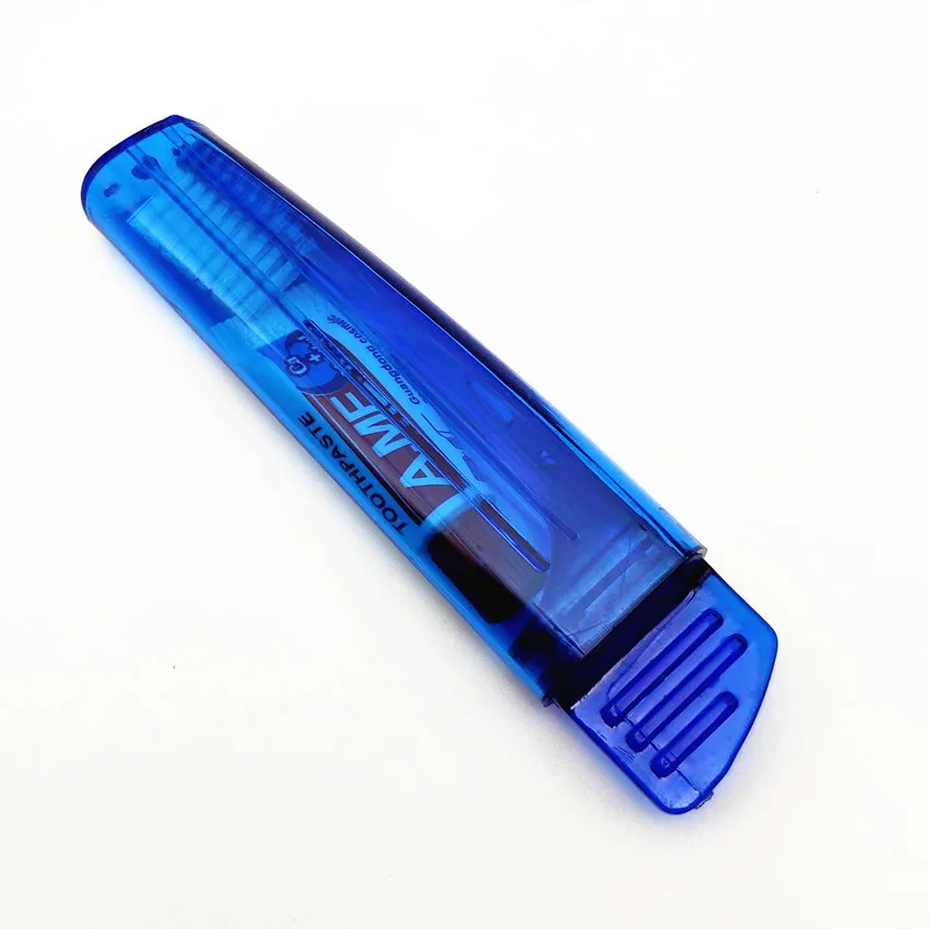 Travel dental kit portable foldable toothbrush