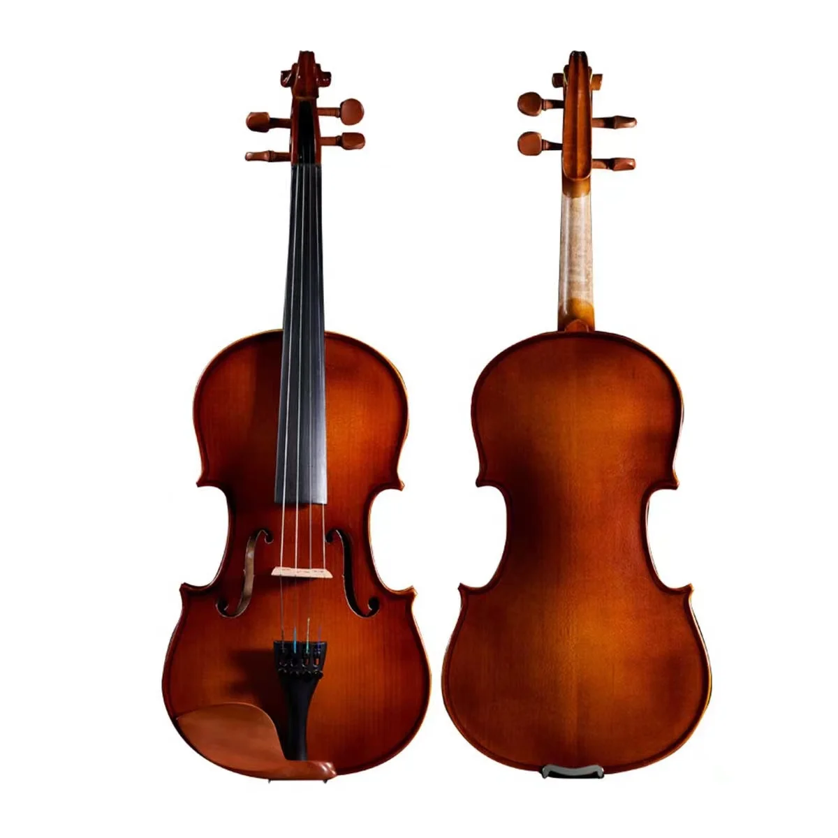in stock factory Gloss beginner student spruce violin 1/16 1/10 1/8 1/4 1/2 3/4 4/4 wholesale