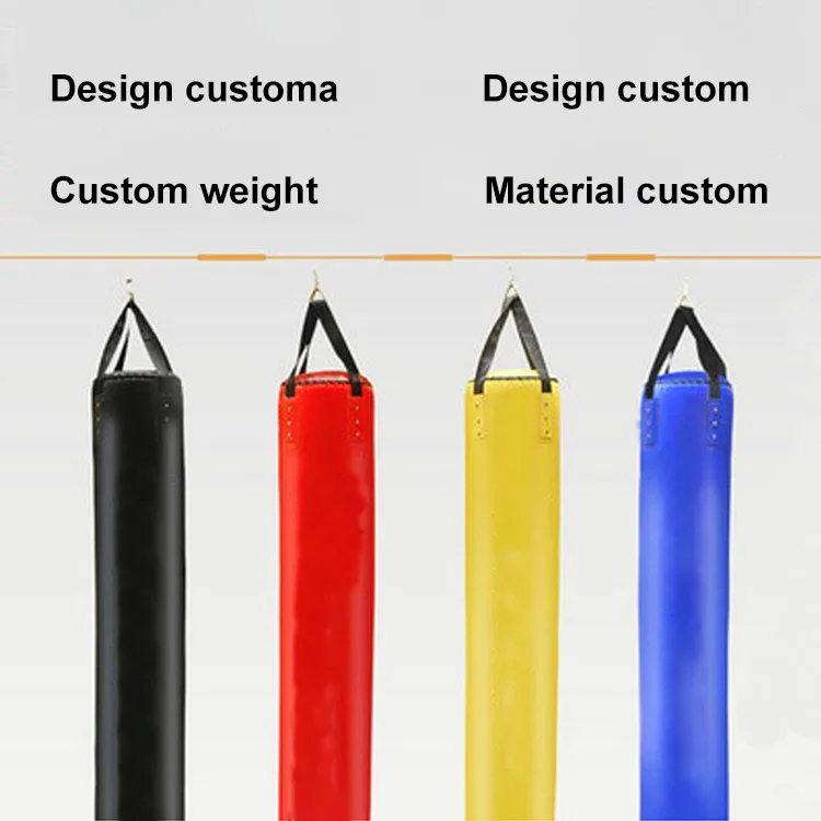 Wholesale Hanging Heavy Punching Bag Kick Boxing Bags SandBags for Kids Adults