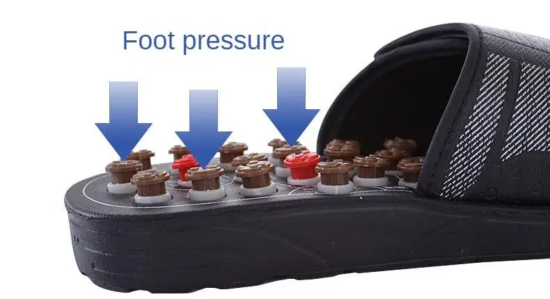 Wholesale Cheap Foot Massager Dot Shiatsu Spin Point Stimulation Acupuncture Foot Massager Slipper