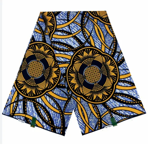Cheaper High Quality West African Wax Print Fabric Women Colorful Dress Material