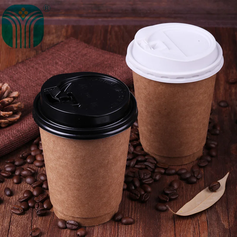 alibaba china supplier custom printed 500ml 16oz kraft paper cup