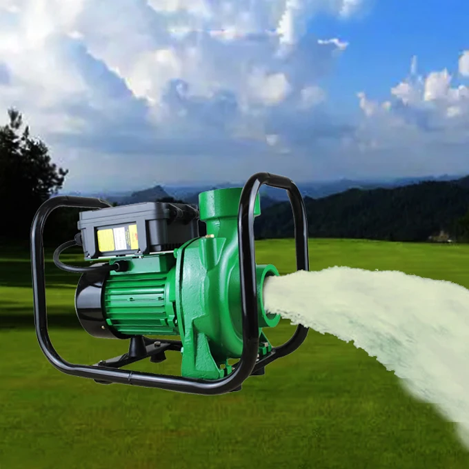 110V 1500W 2HP DC Pompa Solar Water Pumps bomba de rega Solar Power Surface Centrifugal Water Pump For Agriculture Irrigation