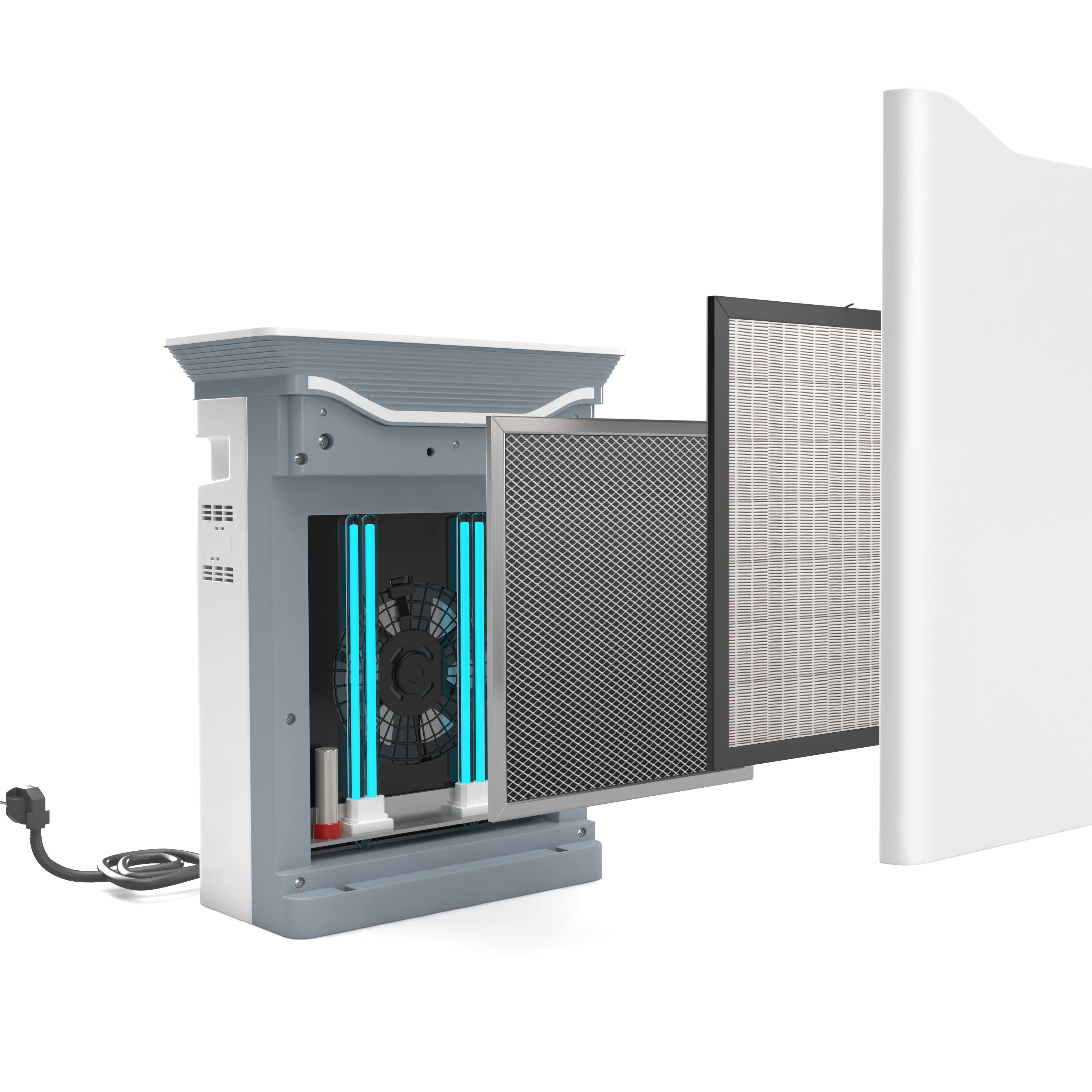 Best True Hepa Filter Air Purifierne Gative ion Air Purifiers For Home Portable Ozone Office Air Purifiers