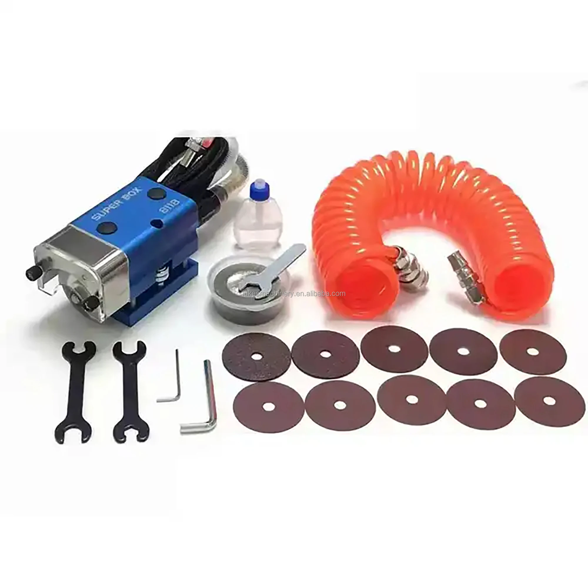 LKS-NICK Hand Power Nick Grinding Machine Die Cutting Grinding Tool Pneumatic Angle Nick Grinder For Cutting Rules