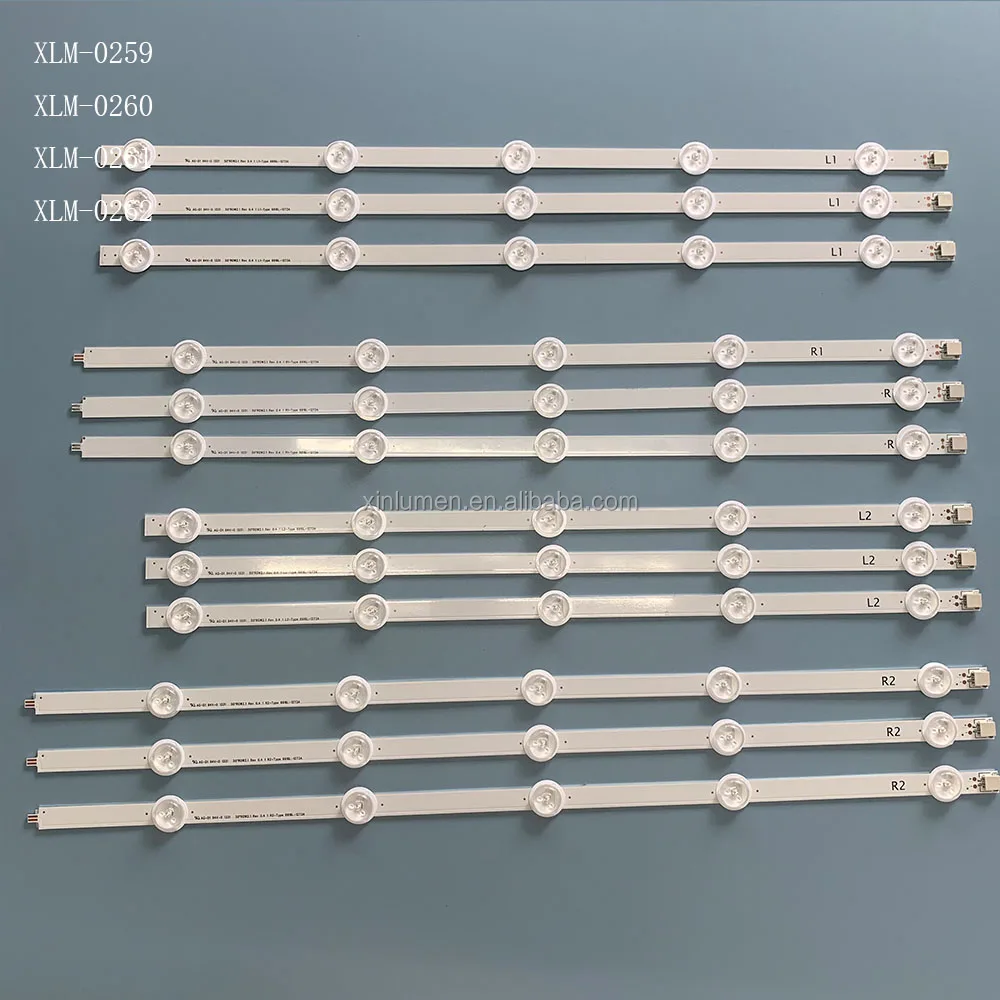 XLM-0242 LG50 inch tv led backlight strip 50 ROW2.1 REV R1/R2/L1/L2 10PCS 6916L 1241A led strip light for LG50LN5200 /5100/5600