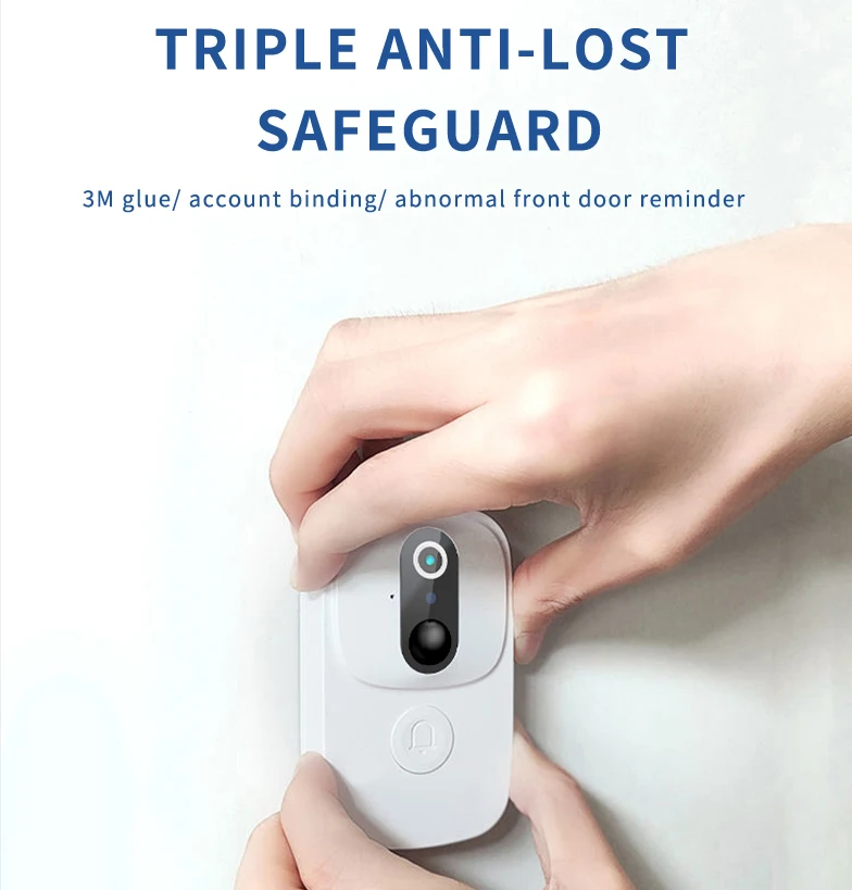 Factory Wholesale Wireless Home Surveillance Door Bell Ring Doorbells