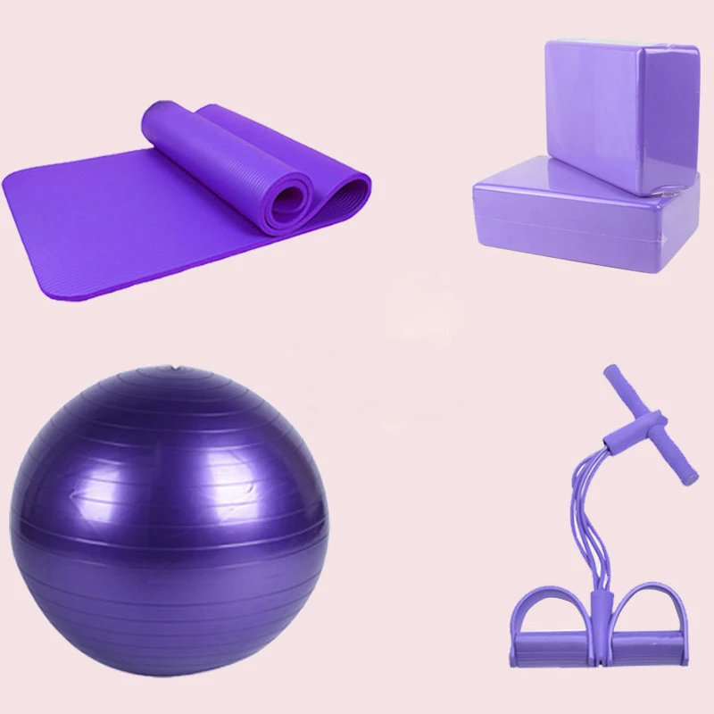 PVC Colorful Gym Yoga Ball Manufacturer 55cm 65cm 75cm High Quality Round Accept OEM CN;ANH Smooth/frosted Tcb-pvcyogaball Tehco